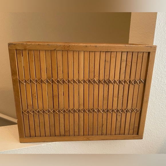 Magnus. Bamboo Magazine Rack. - Picture 3 of 7